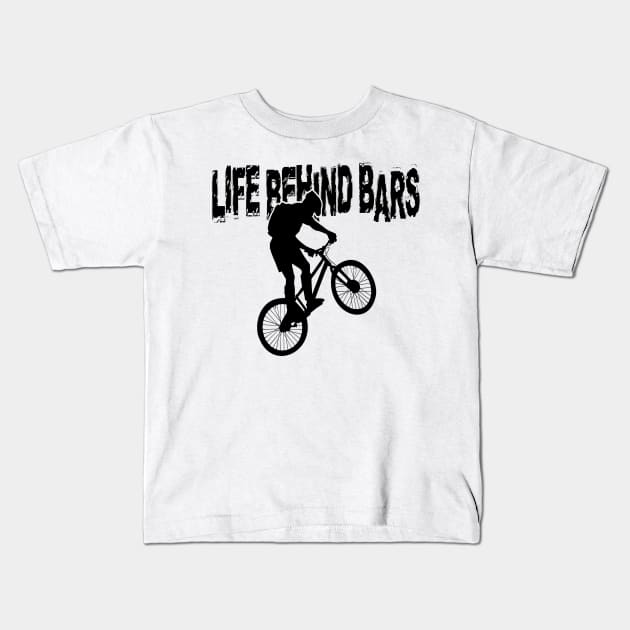 Bike Kids T-Shirt by Hudkins